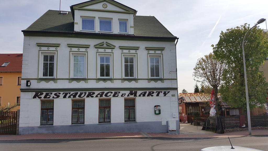 Restaurace U Marty Hotel Dubí Екстериор снимка